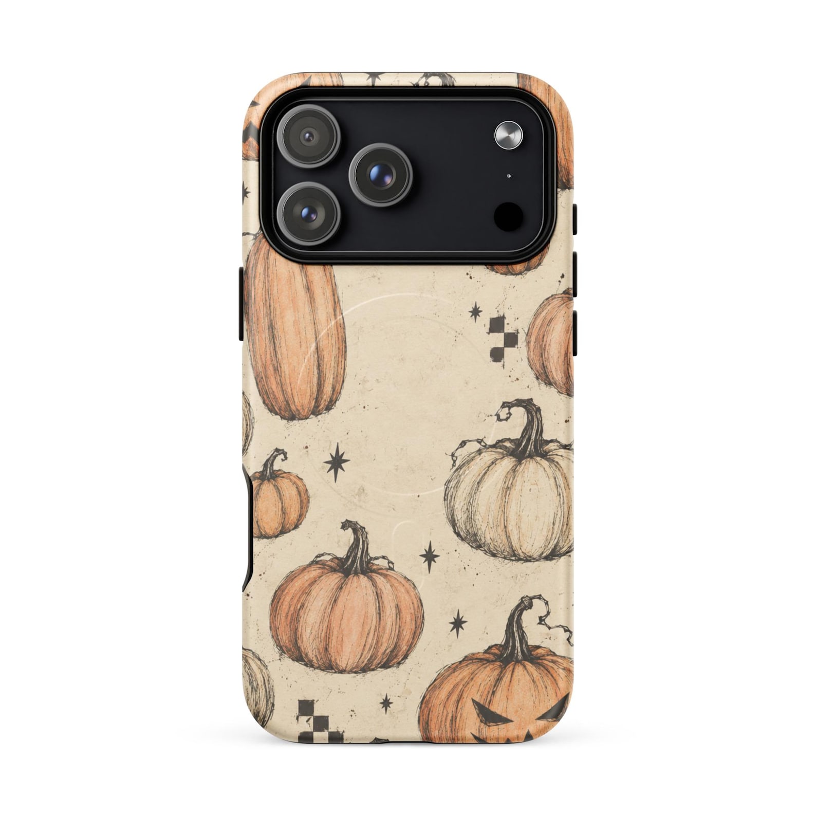 Sketch Pumpkin iPhone case
